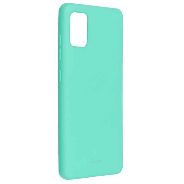 Handyhülle für Samsung A51 geeignet ROAR Colorful Jelly Case minze
