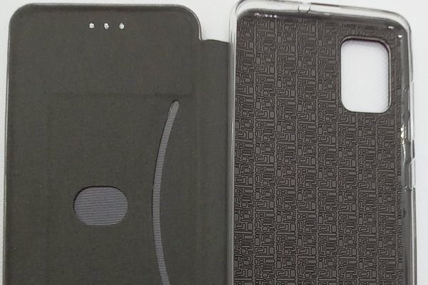 Handytasche für Samsung A51 geeignet Smart Diva Case in grau