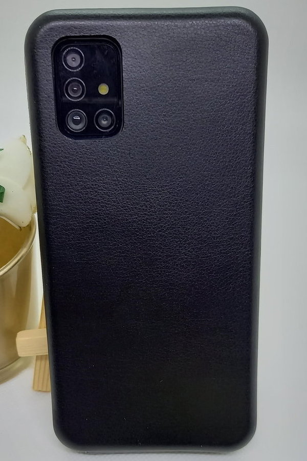 Handytasche für Samsung A51 geeignet Klappetui schwarz