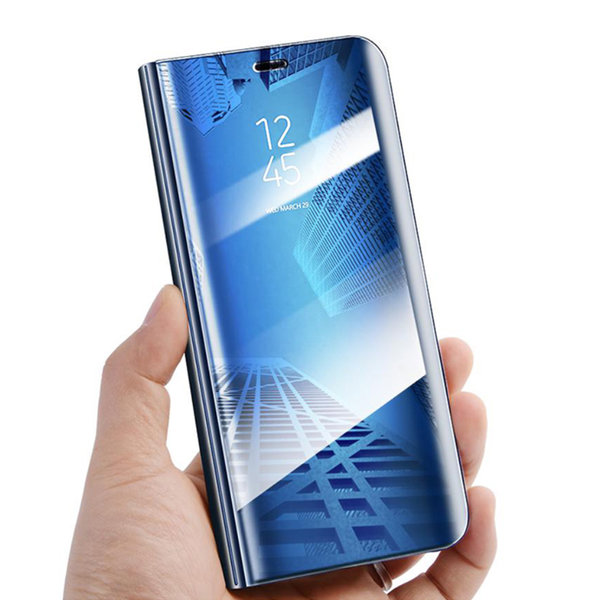 Huawei P Smart Pro geeignete Hülle Spiegel Clear View in vielen Farben