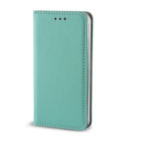 Handytasche Samsung A50 geeignet Book Case geriffelt mint