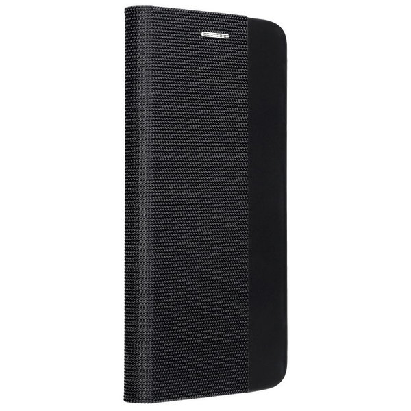 Handytasche für Samsung A40 geeignet Senso Book Magnet Case in schwarz