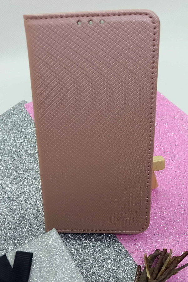 Handytasche geriffelt rosa passend für Samsung A40