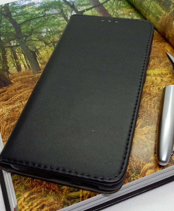 Handytasche Smart Book Klassik schwarz passend für Samsung S20