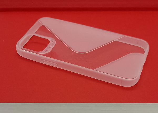 iPhone 12 mini geeignete Hülle Back Cover mit Muster in transparent