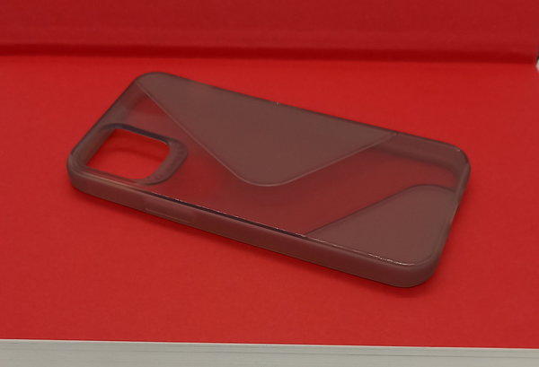 Handyhülle passend für iPhone 12 Mini Back Cover Muster grau