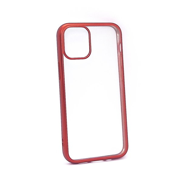 Silikon Case Back Cover Hülle für iPhone 12 Mini matt rot