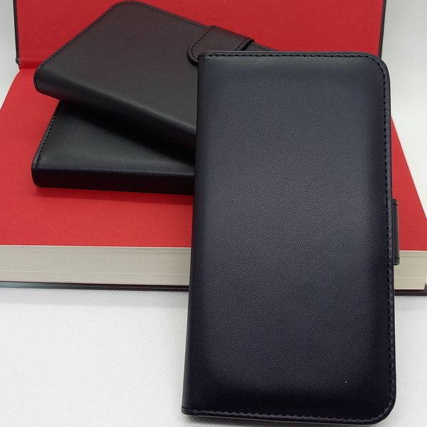 Handytasche Kunstleder Bookstyle schwarz passend für iPhone 11 Pro Max