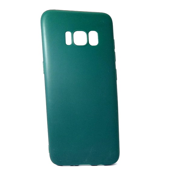 Handyhülle für Samsung S8 geeignet Soft Case Back Cover dunkelgrün