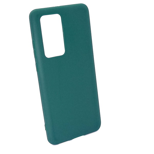 Handyhülle Soft Case Back Cover passend für Huawei P40 Pro dunkelgrün