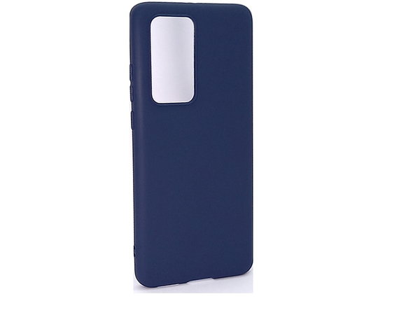 Handyhülle Soft Case Back Cover passend für Huawei P40 Pro dunkelblau