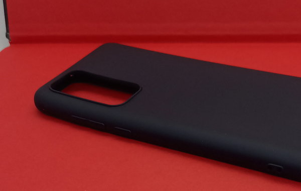 Huawei P40 geeignete Hülle Soft Case Back Cover schwarz