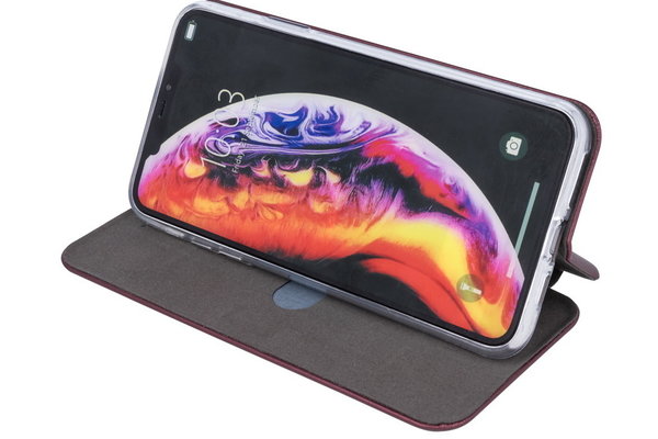 Xiaomi Redmi 7A geeignete Handytasche Smart Diva Case Burgund