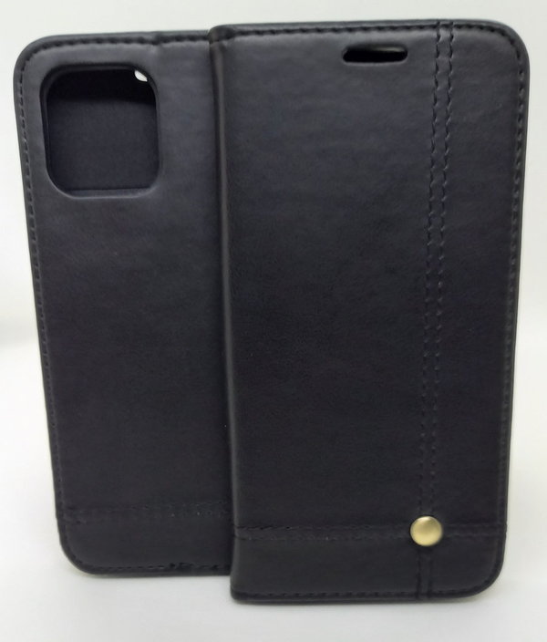 Handytasche Book Case Prestige schwarz passend für iPhone 12