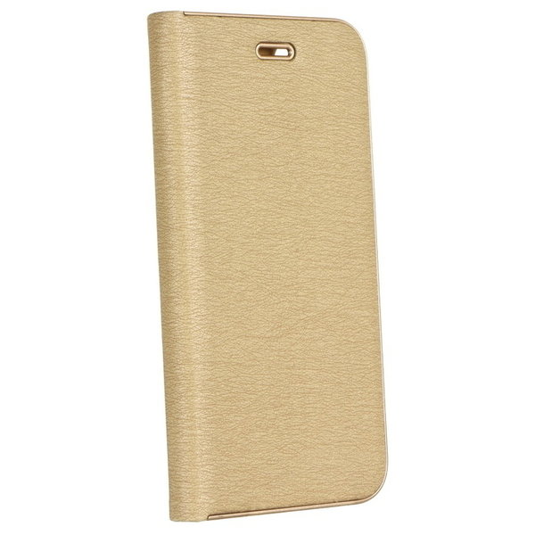 Handytasche für iPhone 12 Pro Max geeignet Luna Book Gold goldfarben