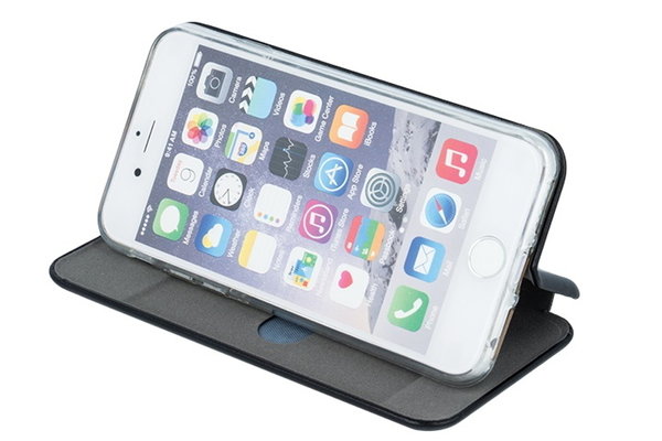 Handytasche iPhone 12 Pro Max kompatibel Smart Diva Case schwarz