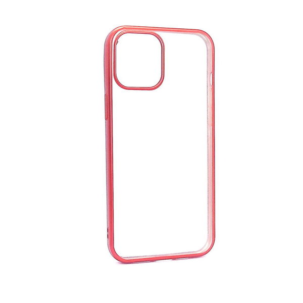 iPhone 12 Pro Max geeignete Hülle Silikon Case Back Cover matt rot