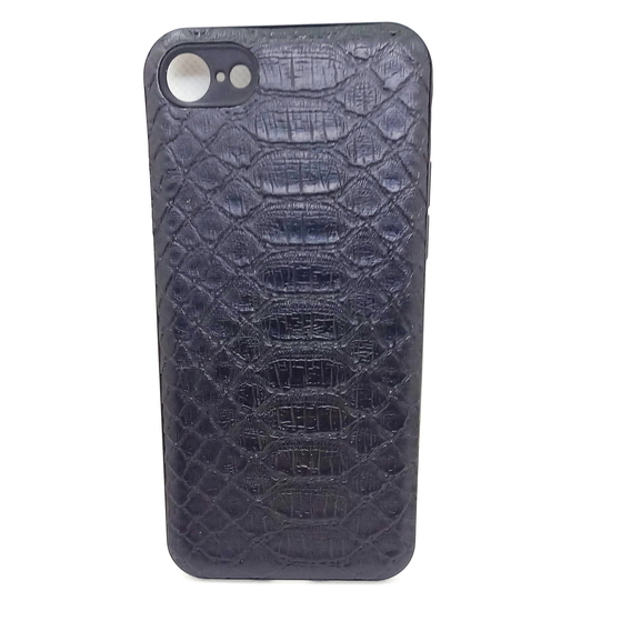 Handyhülle Back Cover passend für iPhone 7+ Silikon Skin Case Alligator