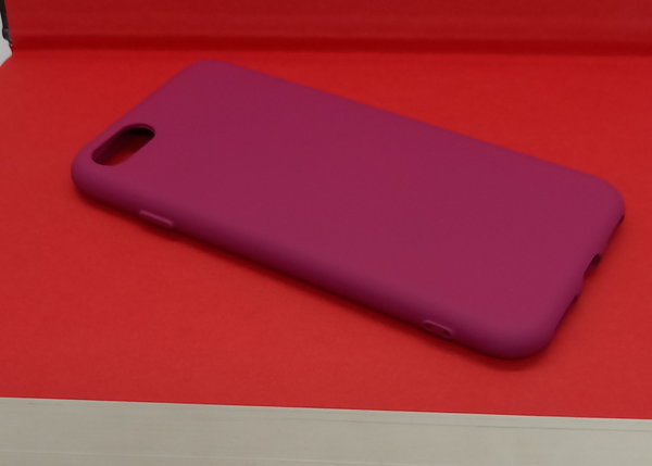 Handyhülle Soft Case Back Cover passend für iPhone 7 maroon