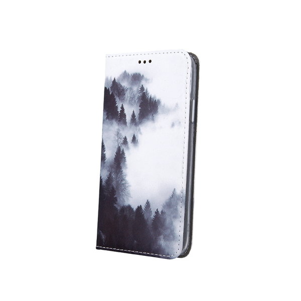 Handytasche Samsung A41 geeignet Book Case Motiv Winter Fog