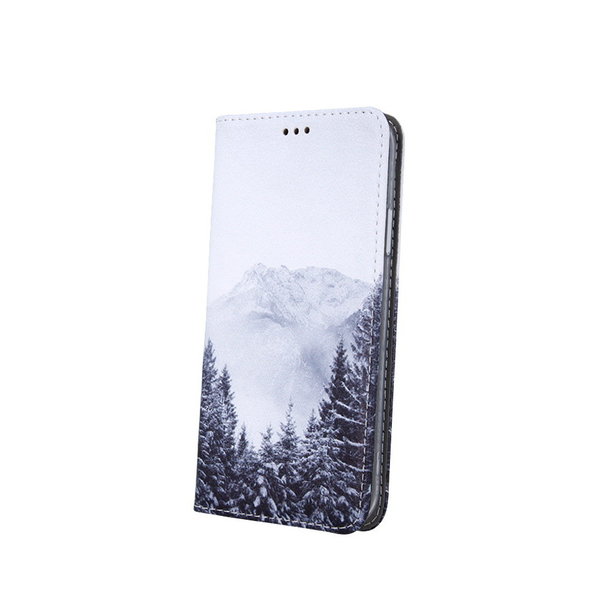 Handytasche Book Case Winter Mountain passend für Huawei P30 Lite