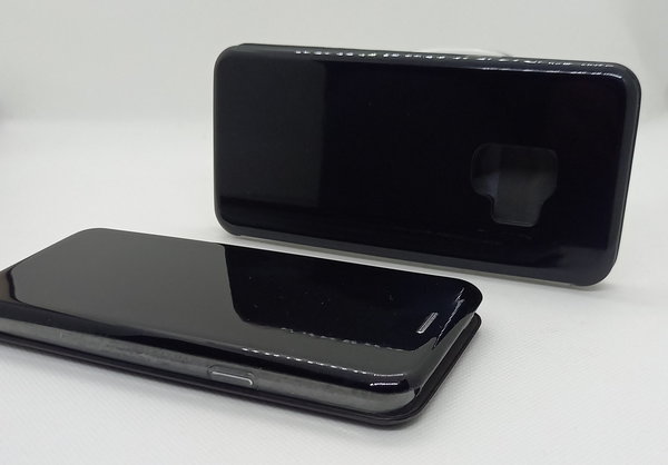 Handyhülle für Samsung S9 geeignet Forever Amor Protective schwarz