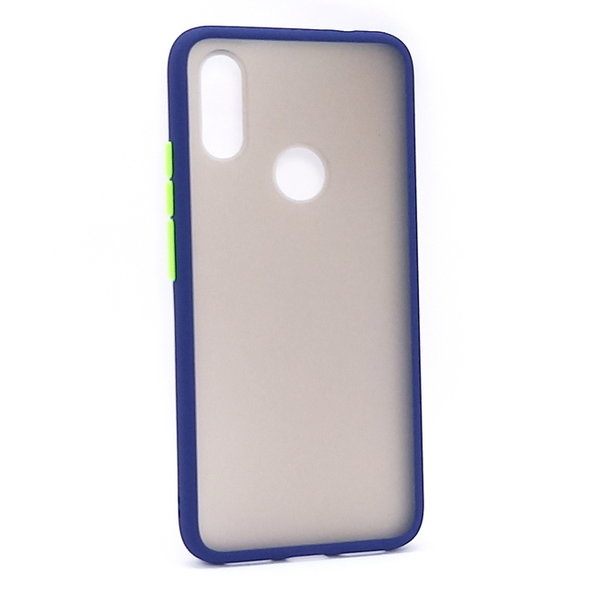 Xiaomi Redmi 7 geeignete Hülle Back Cover Hard Case blau grün
