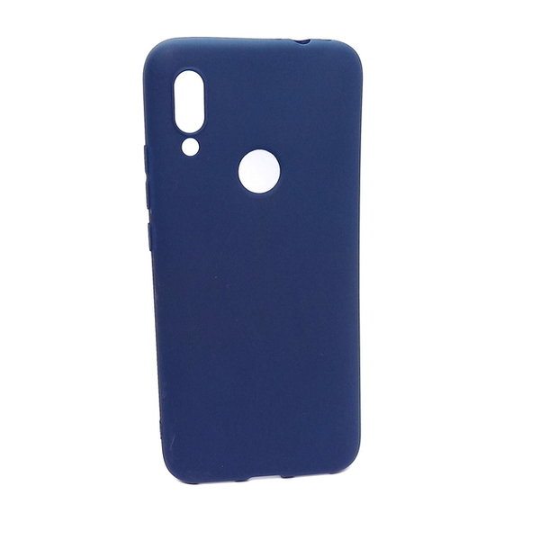 Handyhülle Soft Case Back Cover passend für Xiaomi Redmi 7 Navy Blue