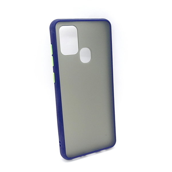 Samsung A21s geeignete Hülle Back Cover Hard Case blau grün