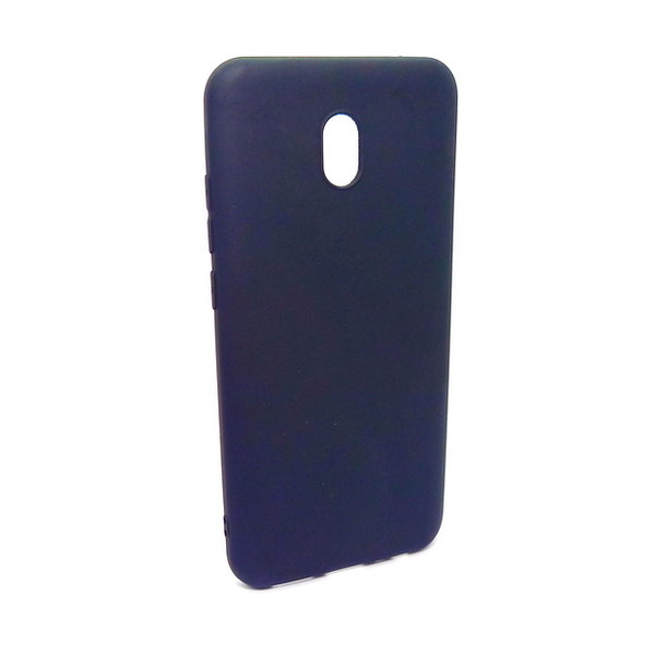 Handyhülle Soft Case Back Cover passend für Xiaomi Redmi 8A Navy Blue