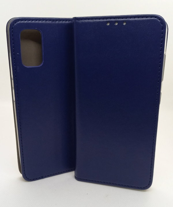 Handytasche Smart Book Klassik Navy Blue passend für Samsung A41