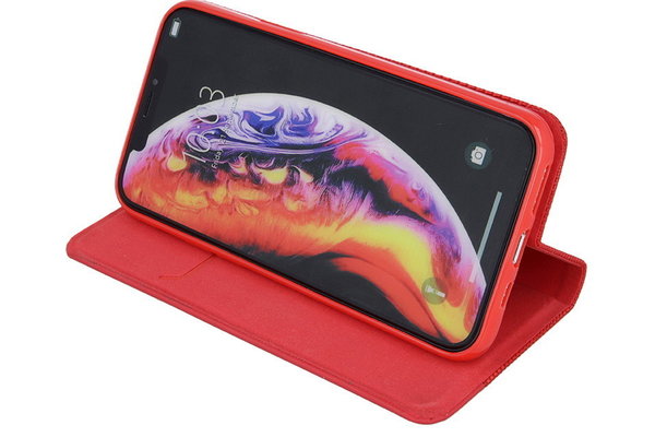 Xiaomi Redmi 7A geeignete Handytasche Senso Case in rot