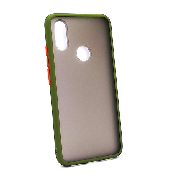 Back Cover Hard Case Hülle passend für Xiaomi Redmi 7 grün orange