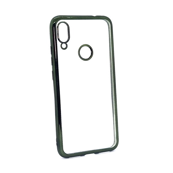 Xiaomi Redmi Note 7 geeignete Hülle Silikon Case Back Cover Hülle klar grün