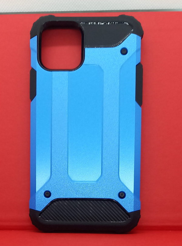 iPhone 11 Pro geeignete Hülle Back Cover 2in1 Outdoor blau