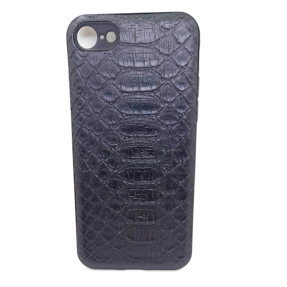 Handyhülle Back Cover passend für iPhone 8 Silikon Skin Case Alligator