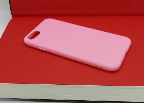 Handyhülle Soft Case Back Cover passend für iPhone 8 rosa
