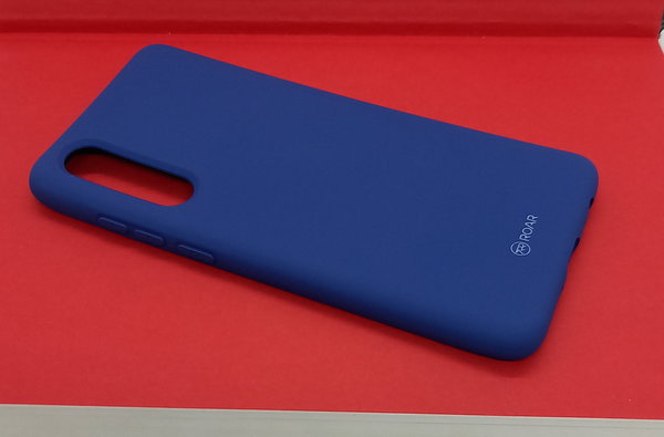 Huawei P30 geeignete Hülle ROAR Colorful Jelly Case blau