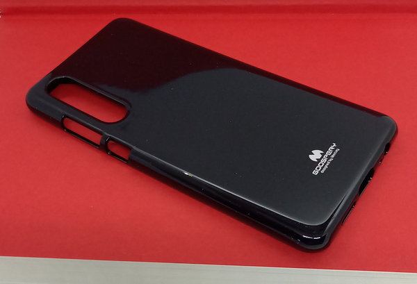 Huawei P30 geeignete Hülle Mercury Goospery Jelly Case schwarz
