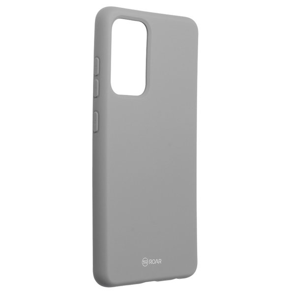 Handyhülle für Samsung A52 geeignet ROAR Colorful Jelly Case grau