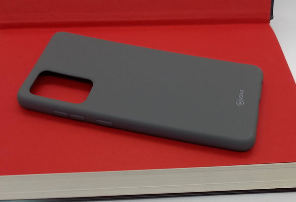 Handyhülle ROAR Colorful Jelly Case passend für Samsung A72 5G grau