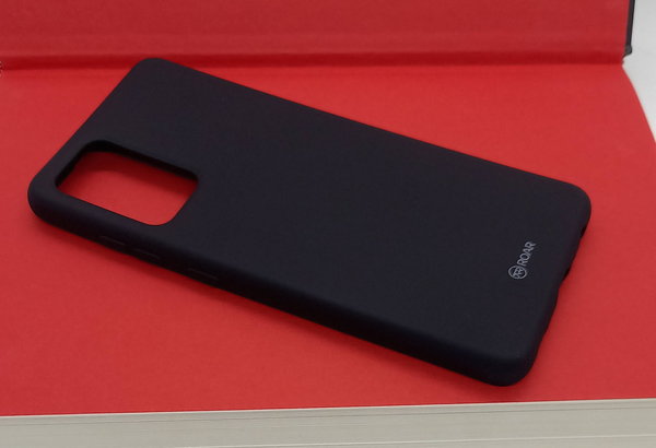 Samsung A72 geeignete Hülle ROAR Colorful Jelly Case schwarz