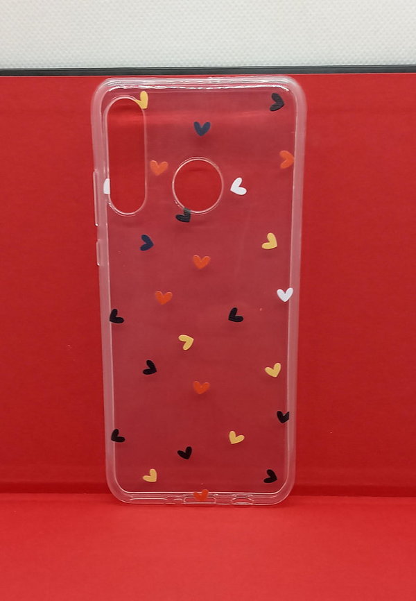 Handyhülle Silikon Case passend für Huawei P30 Lite Motiv Trendy Love