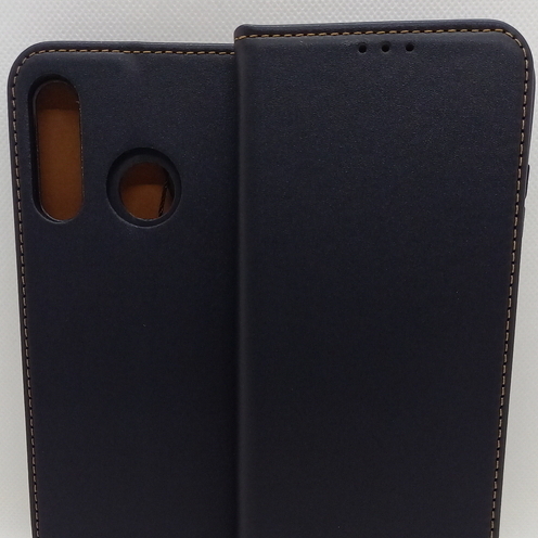 Handytasche Huawei P30 Lite geeignet aus Genuine Leather in schwarz