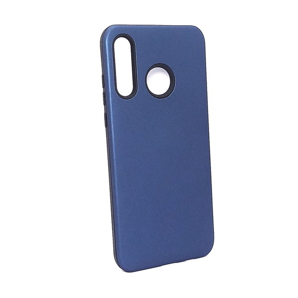 Handyhülle Huawei P30 Lite geeignet Back Cover Hard Case Smooth blau schwarz