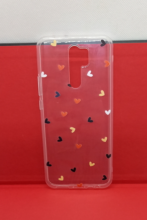 Xiaomi Redmi 9 geeignete Hülle Silikon Case mit Motiv Trendy Love