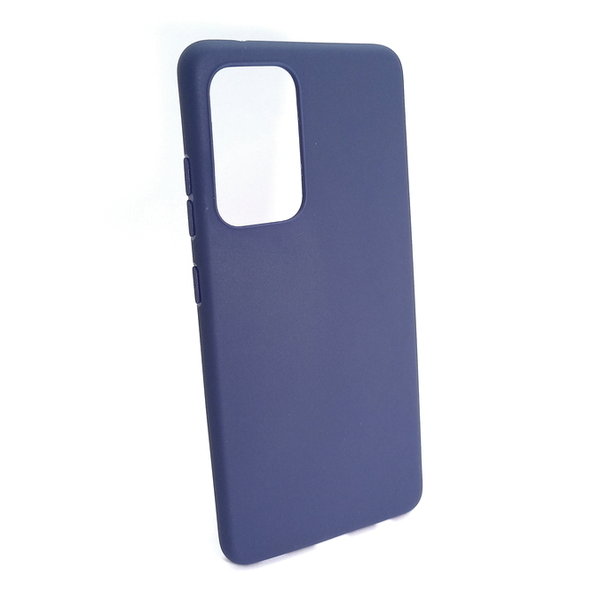 Samsung A72 geeignete Hülle Soft Case Back Cover dunkelblau