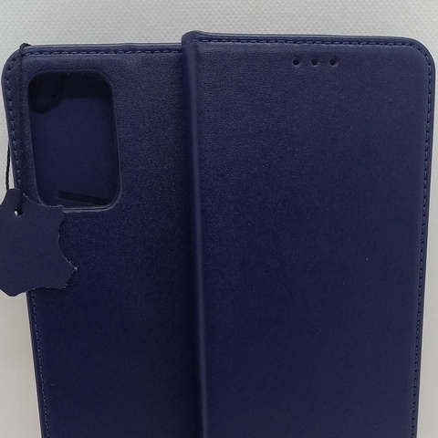 Handytasche Samsung A72 geeignet aus Genuine Leather Navy Blue