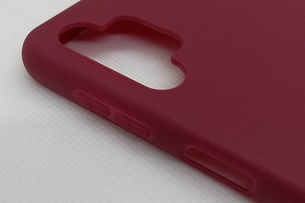 Handyhülle Soft Case Back Cover passend für Samsung A32 5G Burgund