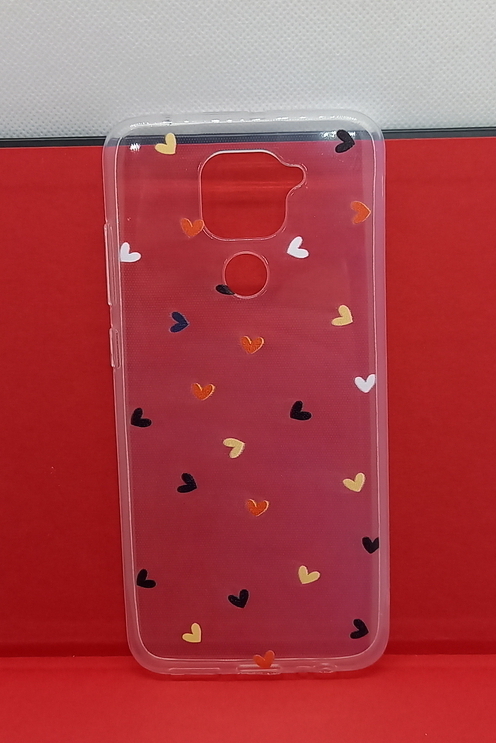 Handyhülle Silikon Case passend für Xiaomi Redmi Note 9 Motiv Trendy Love